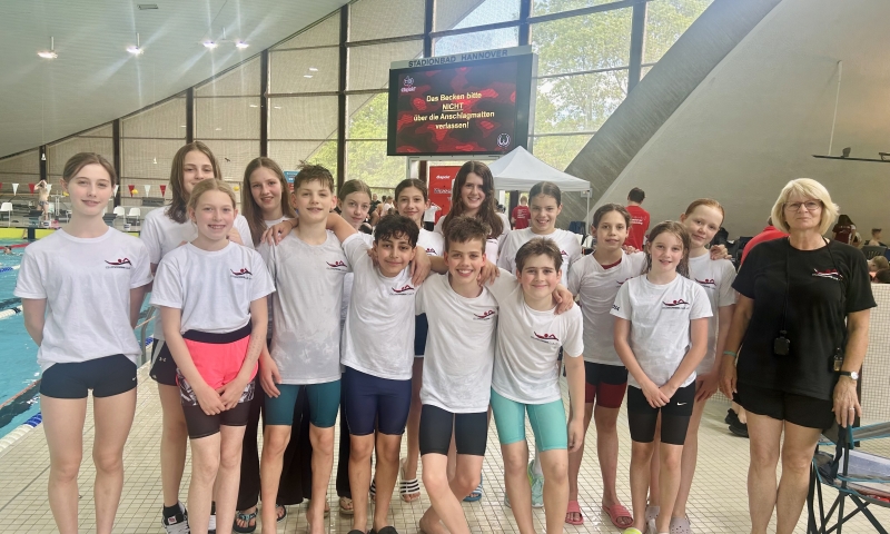 CSC-Schwimmer gewinnen Medaillen beim Diapolo-Meet in Hannover