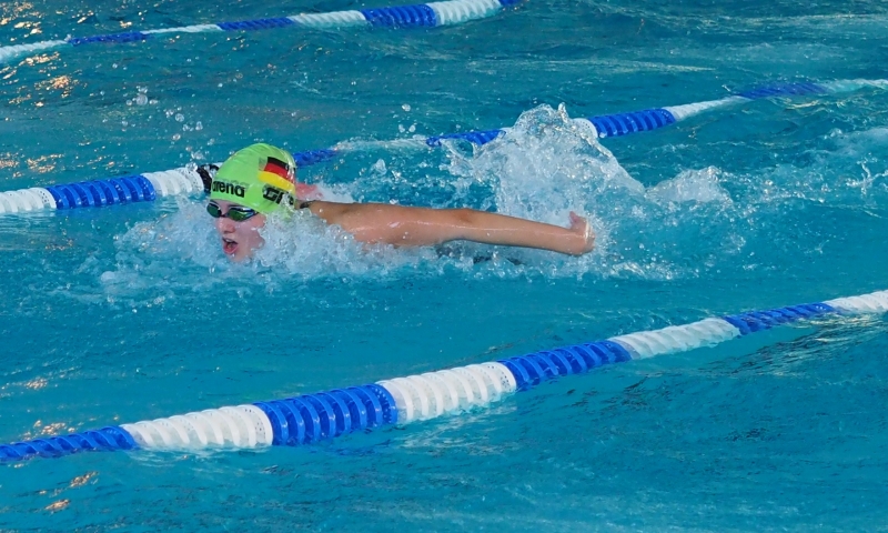 Lara Klein und Jano Späth sind die neuen Bezirksmeister auf den langen Strecken