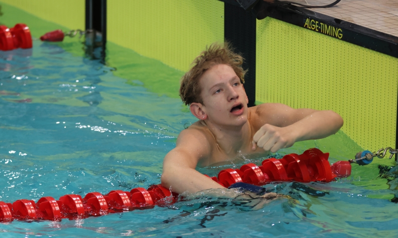 CSC-Schwimmer Lasse Palle Phielipeit gewinnt Gold bei den Norddeutschen Jahrgangsmeisterschaften in Magdeburg