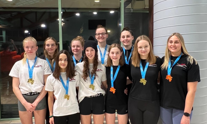 Der Celler Schwimm-Club gewinnt den Titel der DMS-Landesliga Niedersachsen