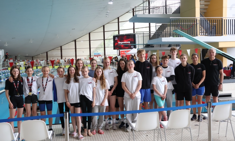 Der Celler Schwimm-Club erzielt starke Erfolge beim Diapolo Meet im Stadionbad Hannover