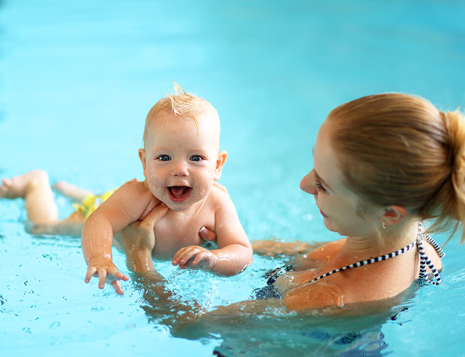 Kurse für Babies und Kleinkinder (Wasserflöhe)
